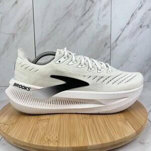 Brooks Glycerin Max 2 Mens Size 11.5 D White Black Running Shoes 1104791D131